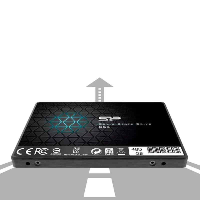 SSD diskas Silicon Power Slim S55 480GB 2.5 inch SATA III TLC