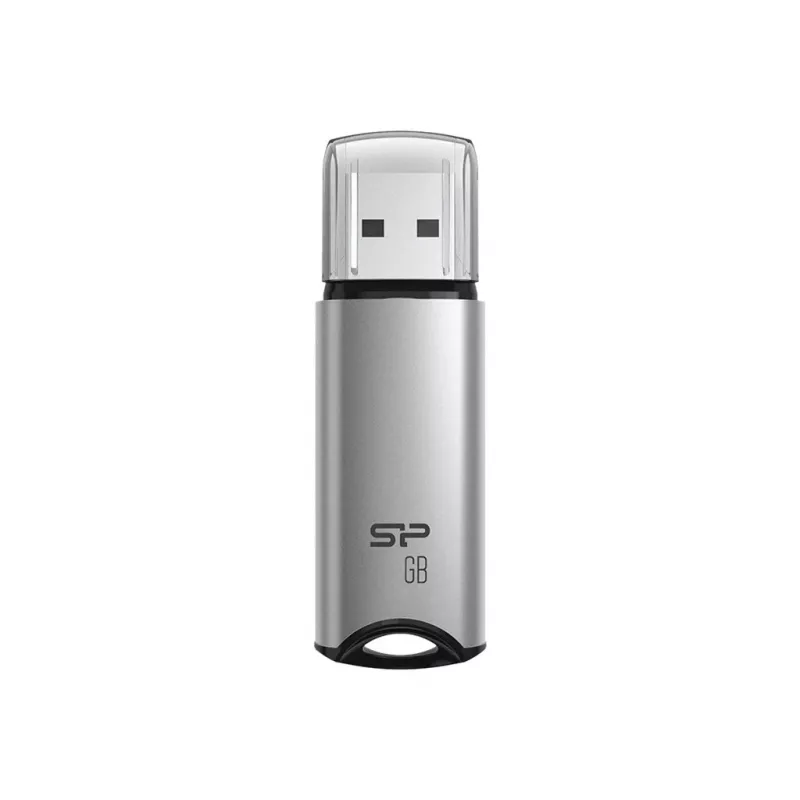 Silicon Power Marvel Series M02 USB atmintukas | 16 GB | USB 3.2 Gen 1 Type-A | Sidabrinis
