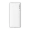 Baseus Airpow nešiojamas akumuliatorius 10000 mAh 20 W Baltas
