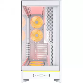 Korpusas Montech HS02 PRO Midi Tower baltas