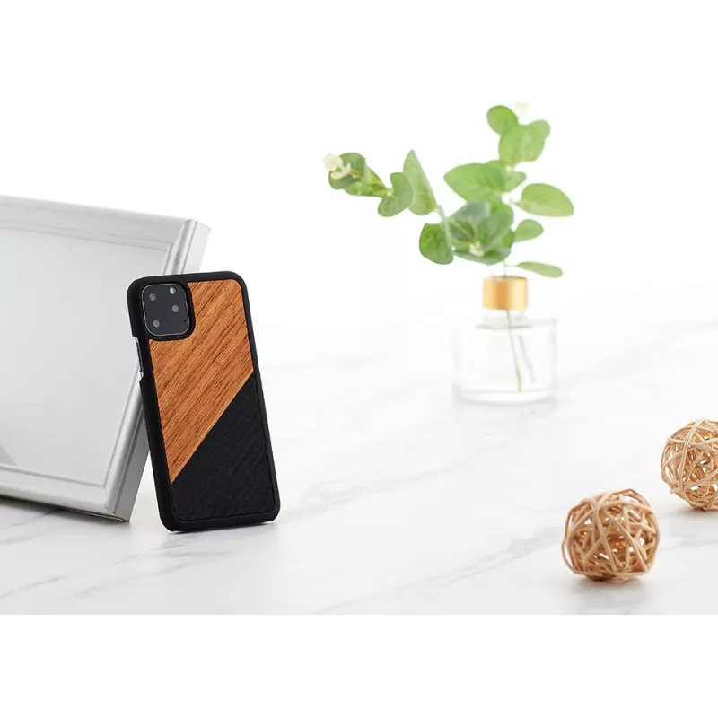 Apsauginis dėklas man and wood iPhone 11 Pro — western black