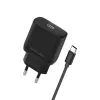 Įkroviklis Beline Beli02168 25W USB-C su USB-C laidu, juodas