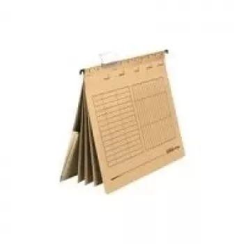 Herlitz kabantis segtuvas A4 10843860 — kartoninis rudas, A4 formatas, Mėlynasis angelas