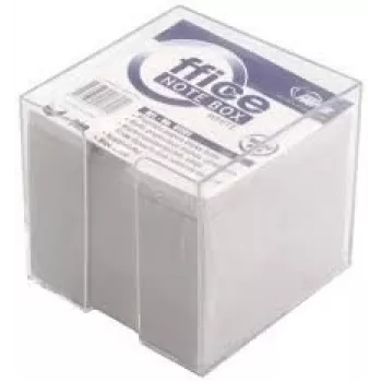 Užrašų bloknotas Forpus, 9x9 cm, baltas, neklijuotas, su viršeliu (800) 0716-005