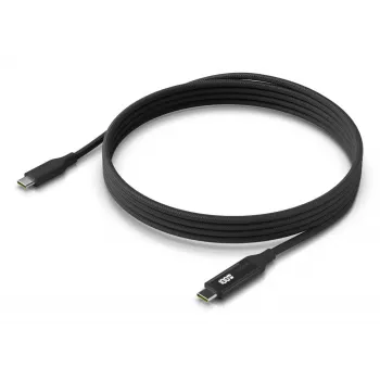 USB-C laidas Ubiquiti UACC-Cable-USB-100W-2M-BK 2 m USB-C juodas pilkas
