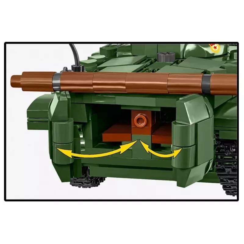 Konstruktorius Cobi Blocks BMP-1 758 dalių – mastelio modelio statybiniai blokeliai