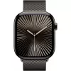 Apple Watch Series 10 GPS + Cellular 46mm Slate Titanium korpusas su Slate Milanese juosta - M/L (MWYW3QF/A)