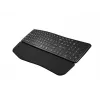 NATEC PORIFERA klaviatūra biurui ir namams belaidė Bluetooth QWERTY US International juoda