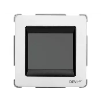 Termostatas DANFOSS DEVI UP 140F1065 lietimui jautriu ekranu, 16A, montuojamas prie lubų/sienos