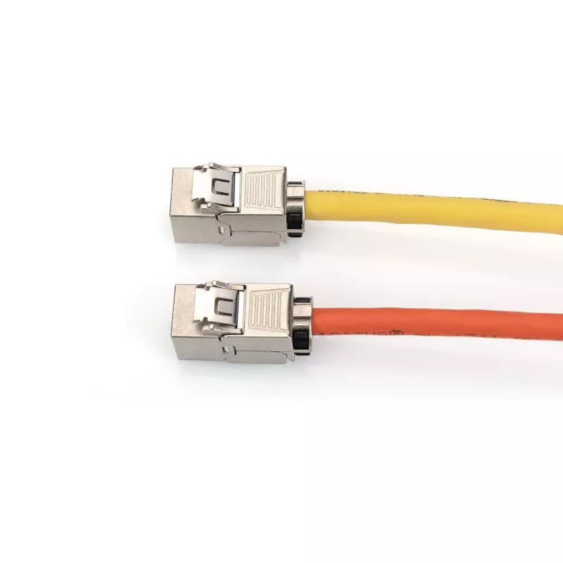 Keystone modulis Digitus Cat.6A ekranuotas su išmaniuoju kabelių tvarkytuvu 24 vnt.