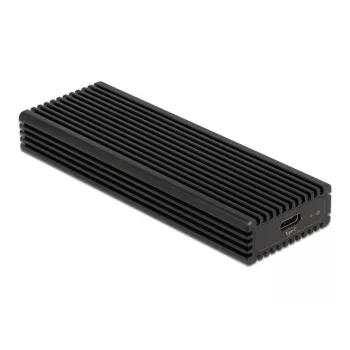Dėklas SSD DeLOCK išorinis USB Type-C kombinuotas M.2 NVMe PCIe arba SATA SSD