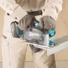 Makita DCS552RTJ nešiojamas diskinis pjūklas 13,6 cm, juodos ir mėtų spalvos, 3600 aps/min