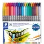 Feltiniai rašikliai Staedtler 3200 Fine/Extra Bold įvairiaspalviai 36 vnt.