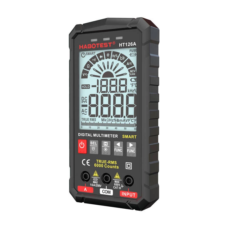 Habotest HT126A Skaitmeninis universalus multimetras