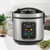 Daugiafunkcis puodas Maestro MR-794 5 L 900 W Juodas, satino plienas