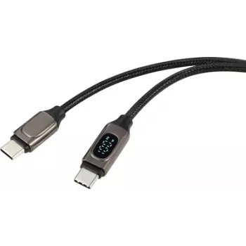 Renkforce RF-6249318 USB laidas sidabrinis