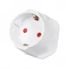 IBOX iaukeu maitinimo adapteris su keičiamais UK (G tipas) ir EU (E tipas) kištukais, 100–240V 50/60Hz, 7,5A, baltas
