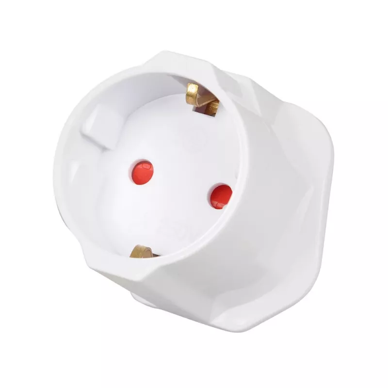 IBOX iaukeu maitinimo adapteris su keičiamais UK (G tipas) ir EU (E tipas) kištukais, 100–240V 50/60Hz, 7,5A, baltas