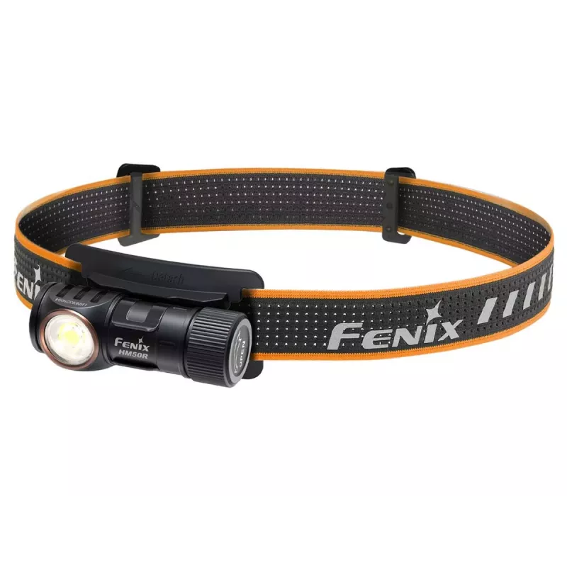Žibintuvėlis ant galvos Fenix HM50R V2.0 juodas LED aliuminis IP68