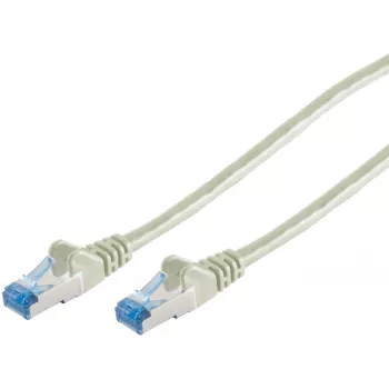 Patch laidas CAT6a RJ45 S/FTP PiMF 20m Pilkas
