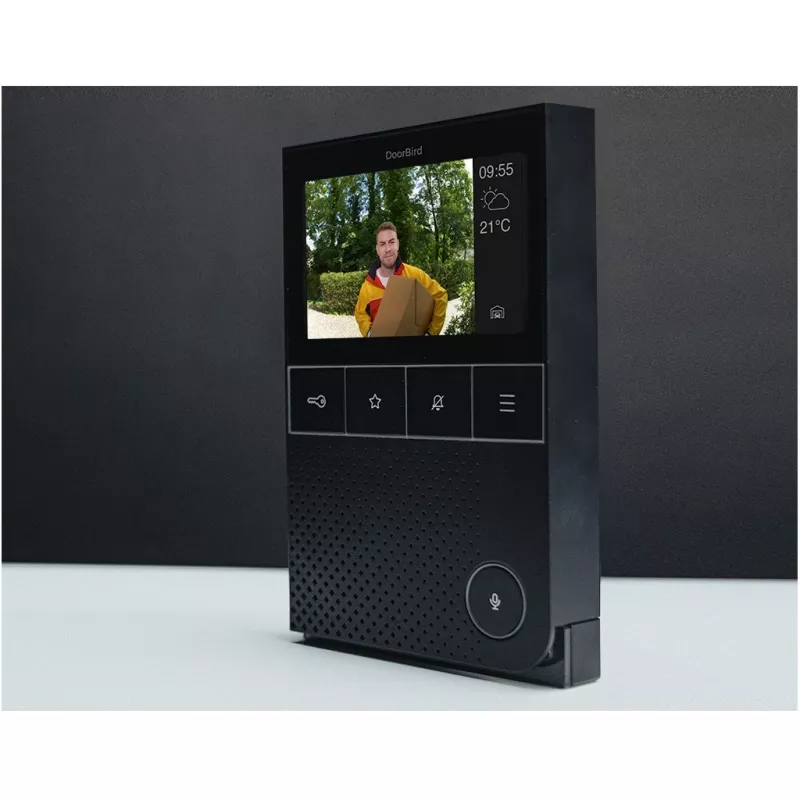 IP vaizdo domofonas DoorBird A1101 Black Edition – durų stotelė IP vaizdo prieigos kontrolei