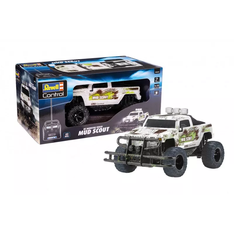 Revell New Mud Scout radijo bangomis valdomas modelis Sunkvežimis elektrinis variklis