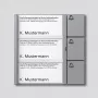 Siedle 200035739-00 sidabrinis