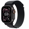Išmanusis laikrodis Apple Watch Ultra 3 GPS + Cellular 49mm juodo titano korpusas su juoda Alpine Loop dirželiu (didelis)