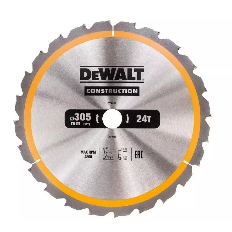 DeWALT DT1959-QZ pjūklo diskas 1 vnt.