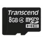 MicroSDHC atminties kortelė Transcend 8GB Class 4 TS8GUSDC4