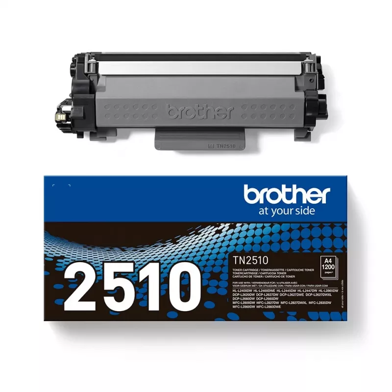 Originalus kasečių toneris Brother TN-2510 2500 puslapių Juoda