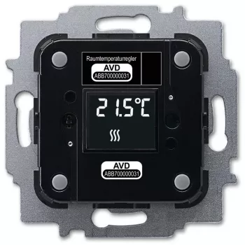 Pavaros pavara Busch-Jaeger 6224/2.0, įleidžiama, 24 V, LCD, 71×71×30 mm