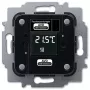 Pavaros pavara Busch-Jaeger 6224/2.0, įleidžiama, 24 V, LCD, 71×71×30 mm