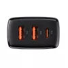 Baseus 30W USB įkroviklis QC PD3.0 Type C greitasis įkrovimas telefonams iPhone 17 16 15 14 13 12 Pro Max Xiaomi Samsung