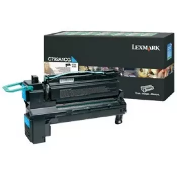 Toneras Lexmark C792A1CG 30000 puslapių Cian