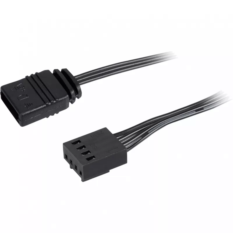SHARKOON Shark Blades PWM ARGB 120mm korpuso ventiliatorius – juodas