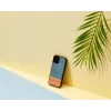 Man & Wood dėklas iPhone 12 mini — denim juoda