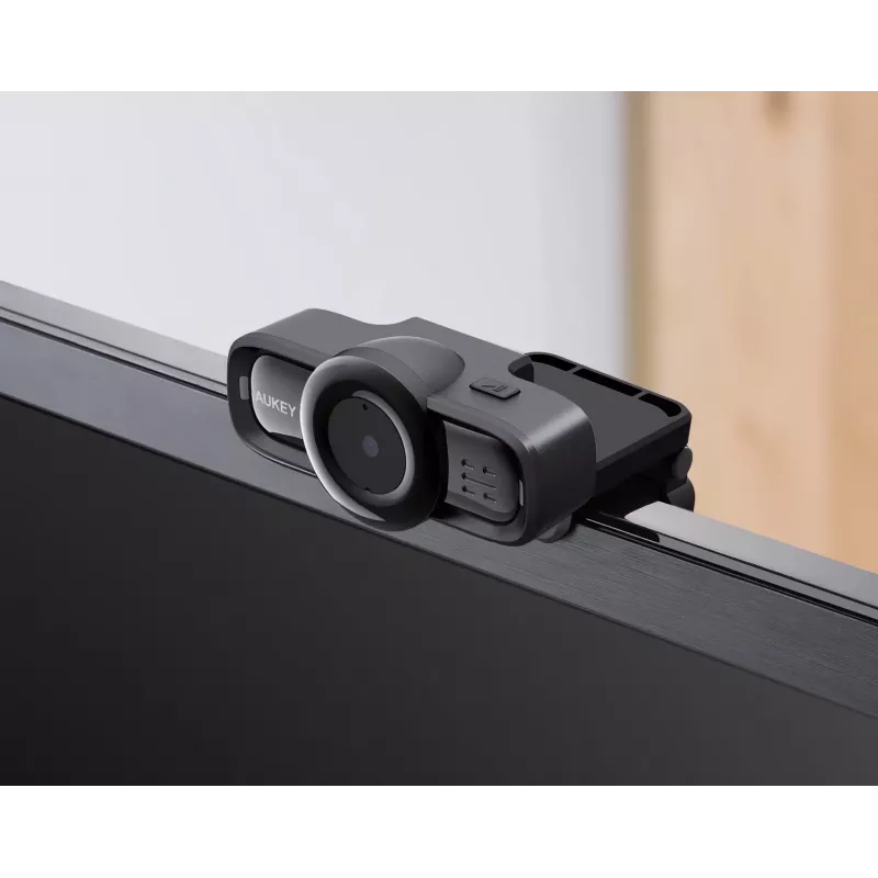 Webkamera AUKEY PC-LM3 2 MP 1920 x 1080 pikselių USB 2.0 Juoda
