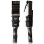 Tinklo laidas PatchSee PCI6-U/3 Black 0,9 m