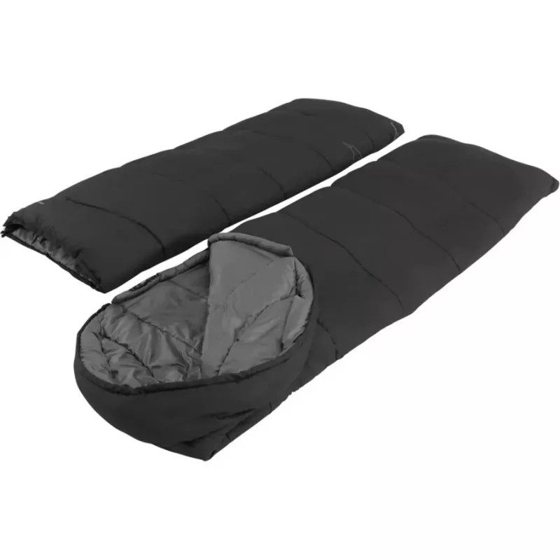 Miegmaišis Easy Camp 240209 suaugusiems, Microfibre Oxford Polyester, juodas
