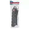 Prailginimo laidas ESPERANZA ELK215K – 3 m laidas, 5 Type E AC lizdai, vidaus patalpoms, juodas