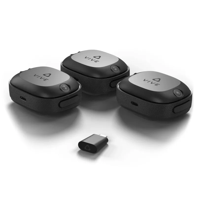 HTC VIVE Ultimate Tracker 3+1 rinkinys juodas 4 vnt USB Type-C
