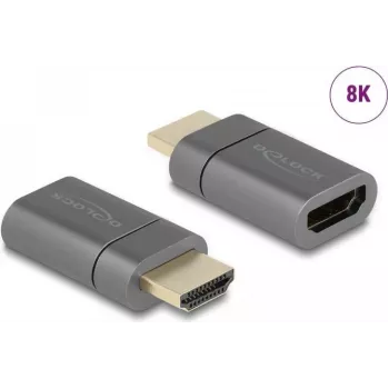 HDMI adapteris lizdas-kištukas magnetinis DeLOCK 66684