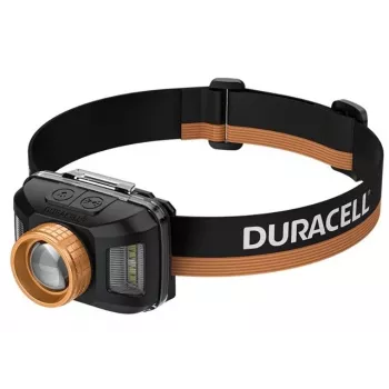 Duracell DH400 priekinė lemputė juoda, oranžinė