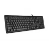A4Tech KR-92 klaviatūra Universal USB QWERTY angliška Juoda