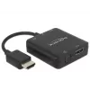 Delock kompaktiškas HDMI garso ekstraktorius 4K 60 Hz (63276)