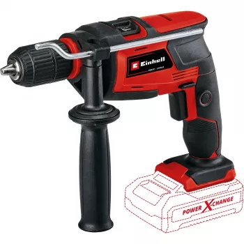 Akumuliatorinis smūginis gręžtuvas Einhell TC-ID 18 Li - Solo, 260 RPM, 1,6 kg