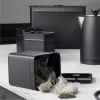 Dėžė duonai Salter Kuro BW124581EU7 plieninė – nerūdijančio plieno talpykla duonai ir kepiniams