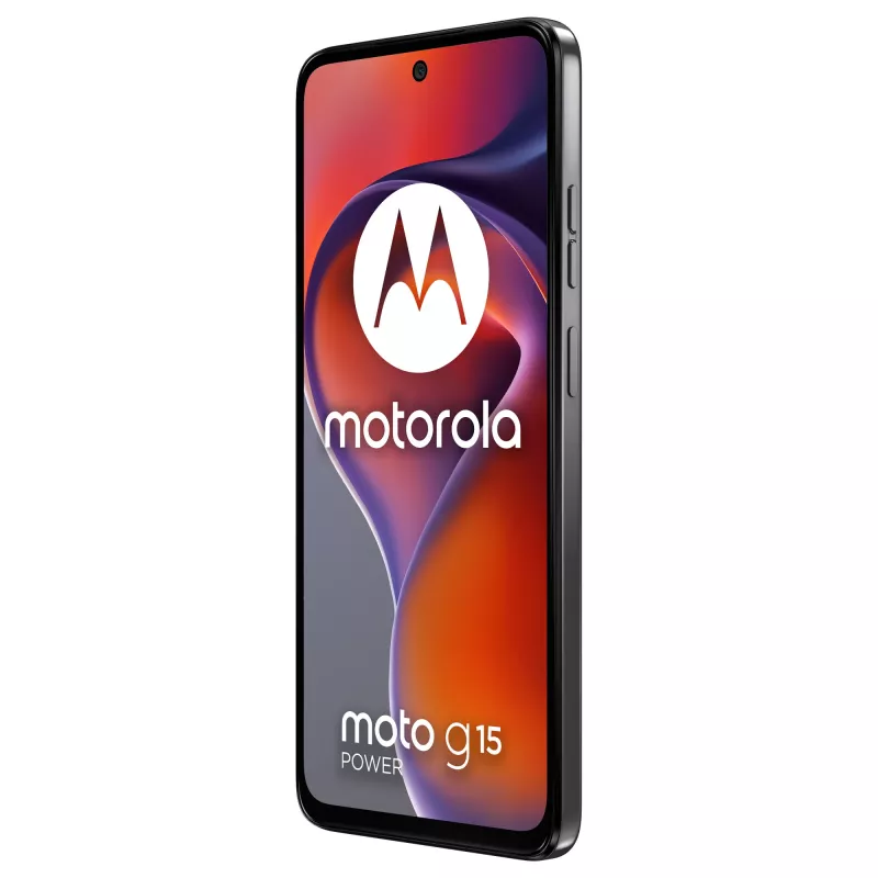 Motorola moto g15 power 17,1 cm (6,72 colio) Dual SIM Android 15 4G USB Type-C 8 GB 512 GB 6000 mAh Pilka