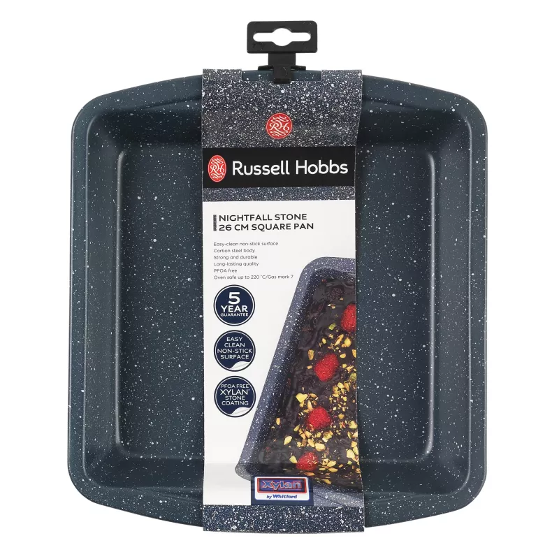 Kvadratinė keptuvė Russell Hobbs RH00997EU73 26 cm su akmens nelipnia danga